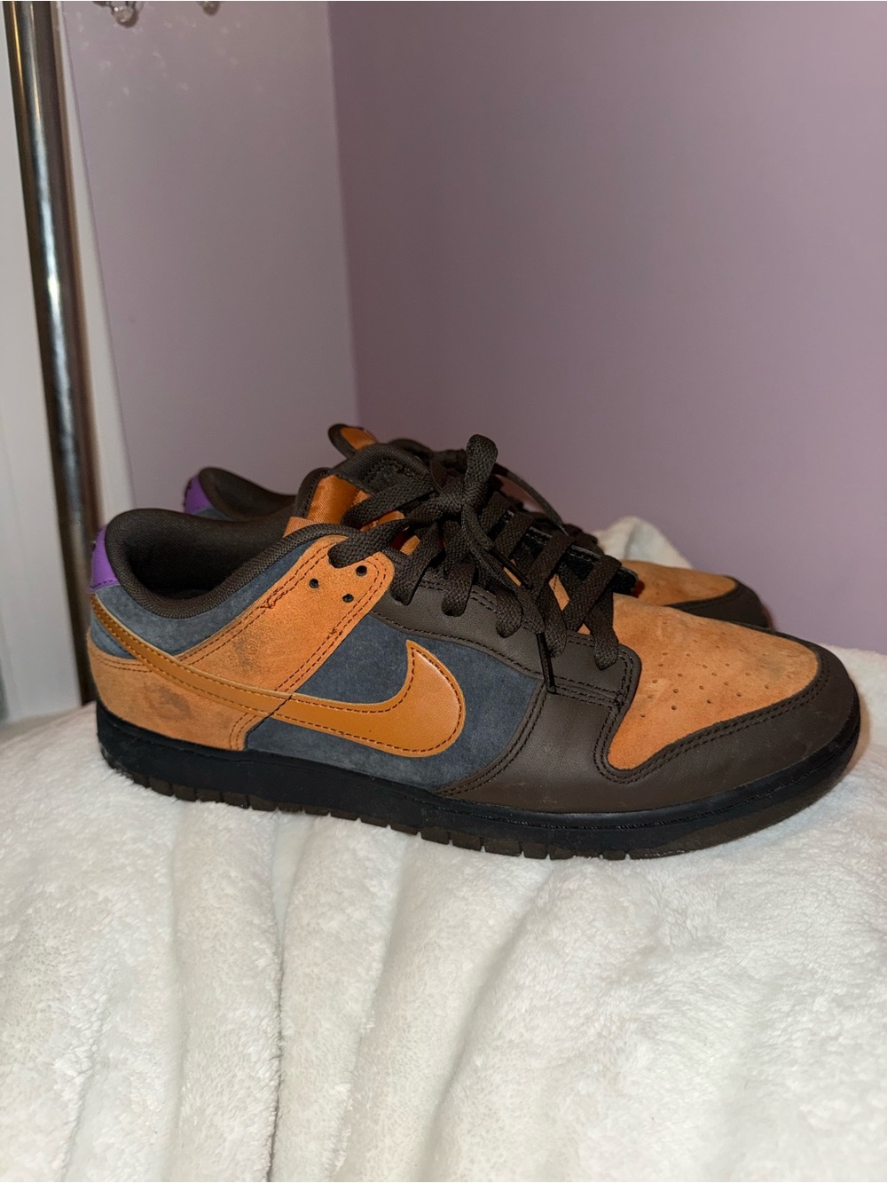 MENS Nike Dunk Low Cider